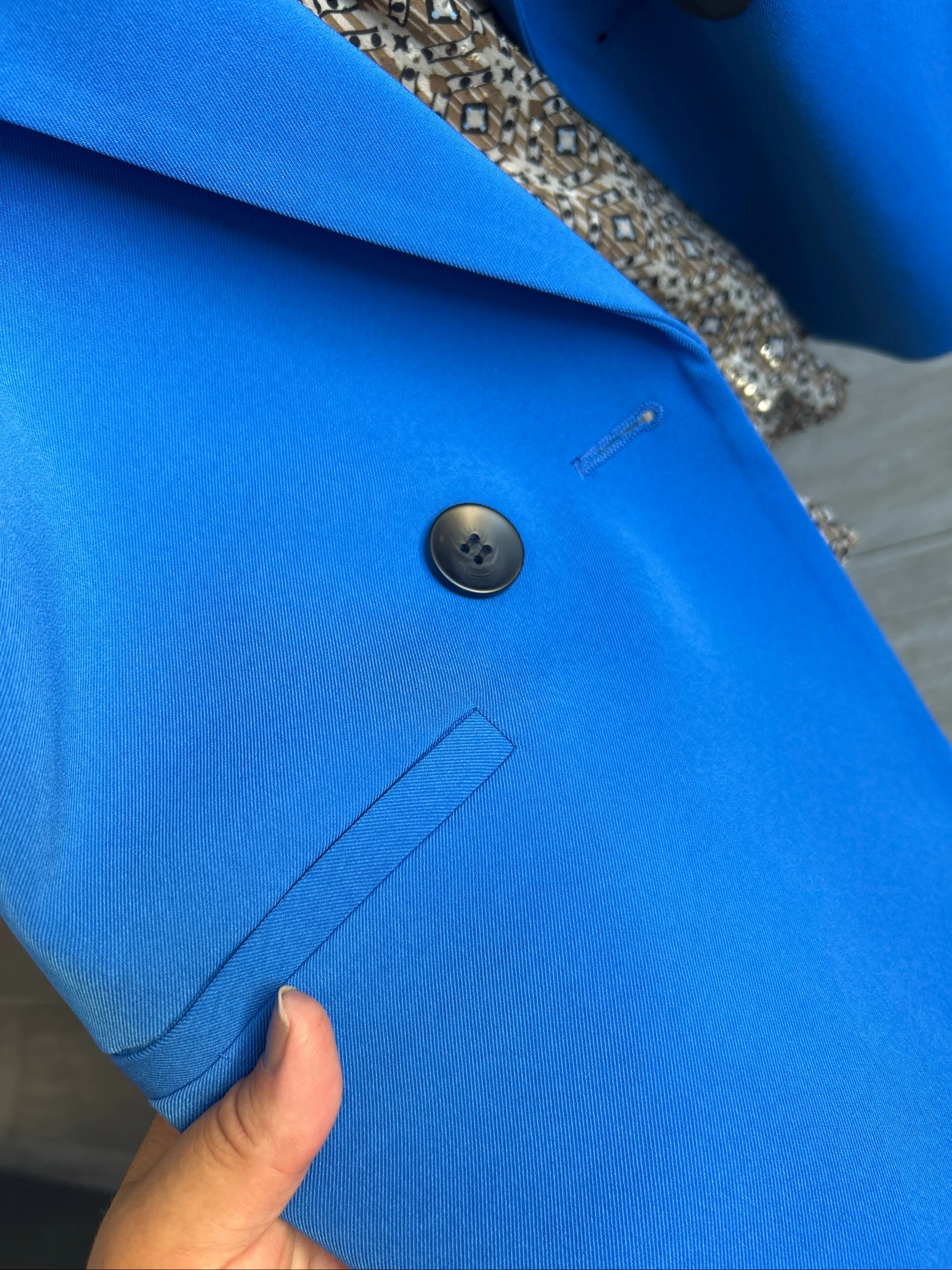 Blazer azul real – photo 3